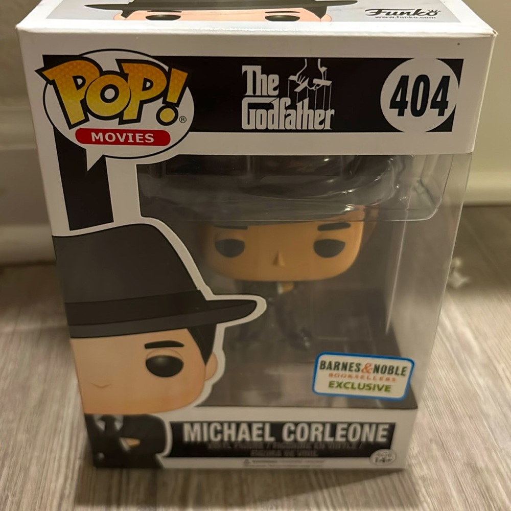 Funko Pop Michael Corleone, 404 The Godfather Barnes&Noble Exclusive
